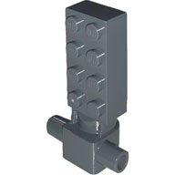 Lego rukojeť pro Ninjago, tmavě modro šedá (6368021)